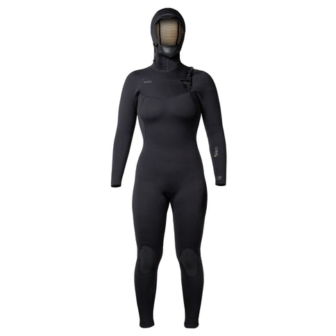 Xcel Xcel Comp+ 5/4 Dames Hooded Winter Wetsuit Black