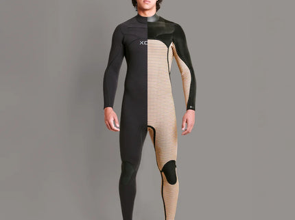Xcel Xcel Comp+ 5/4 Heren Hooded Wetsuit Black